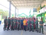 Pelatihan Baris Berbaris (PBB) Oleh TNI Kabupaten Jombang